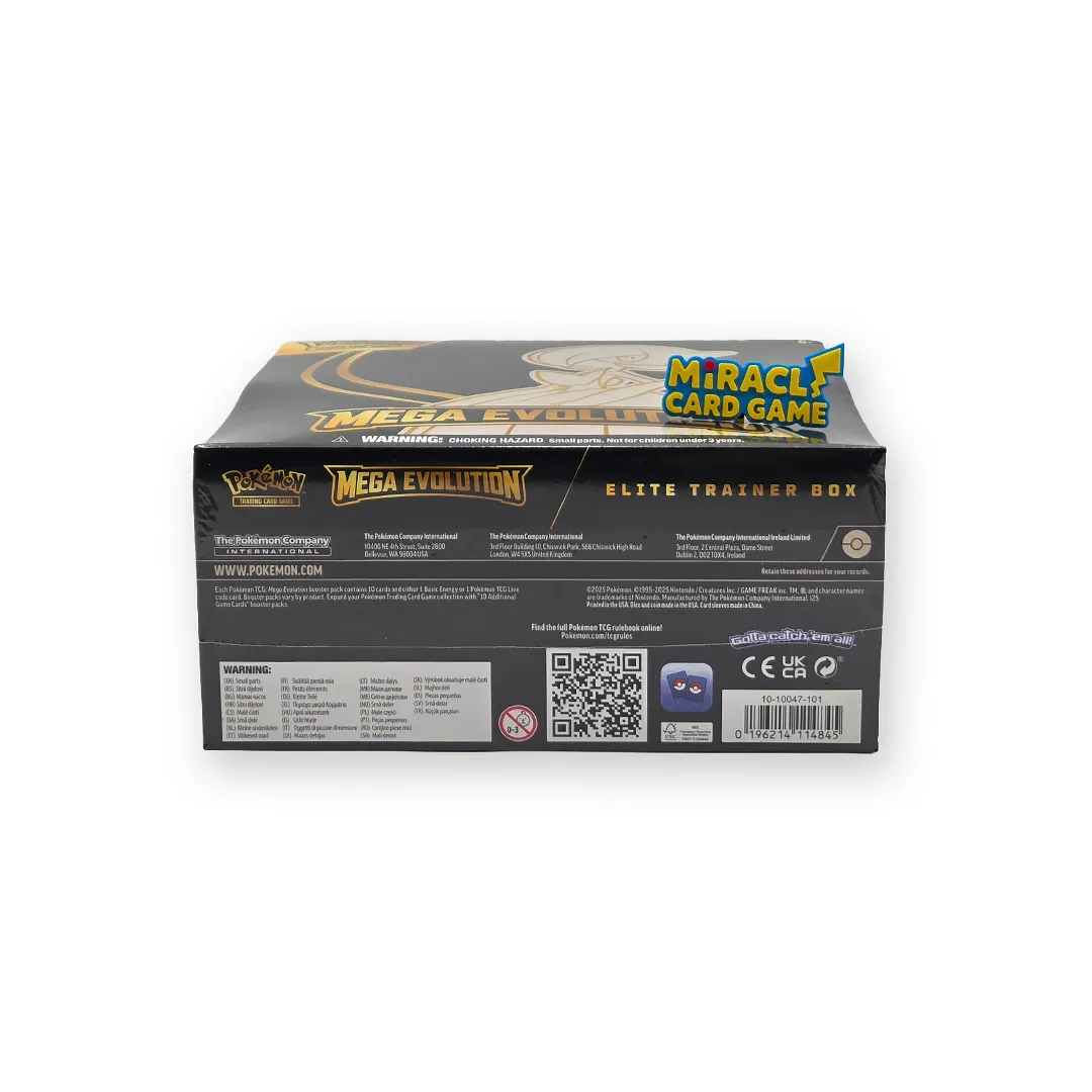 ด้านล่าง Pokemon TCG Mega Gardevoir ETB