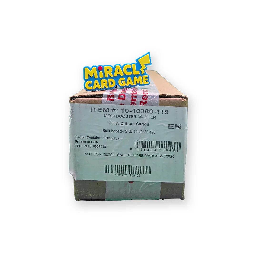 คาตั้น Pokemon TCG ME03 Perfect Order Booster Box