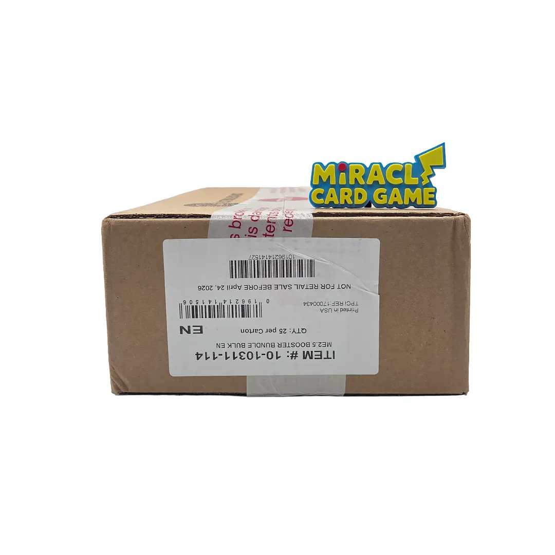 คาร์ตั้น Pokemon TCG ME2.5 Ascended Heroes Booster Bundle