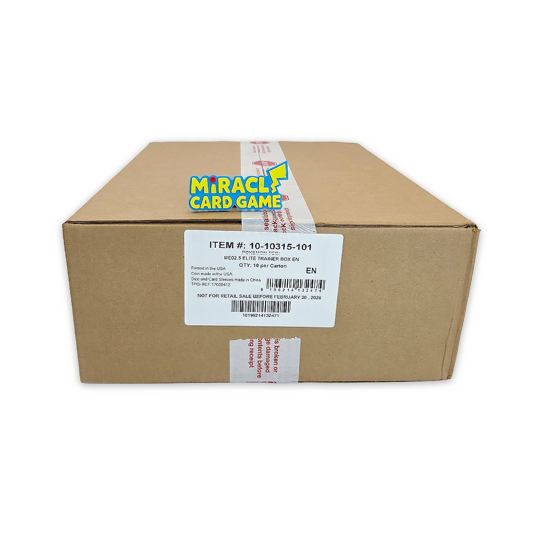 คาร์ตั้น Pokemon TCG ME2.5 Ascended Heroes ETB