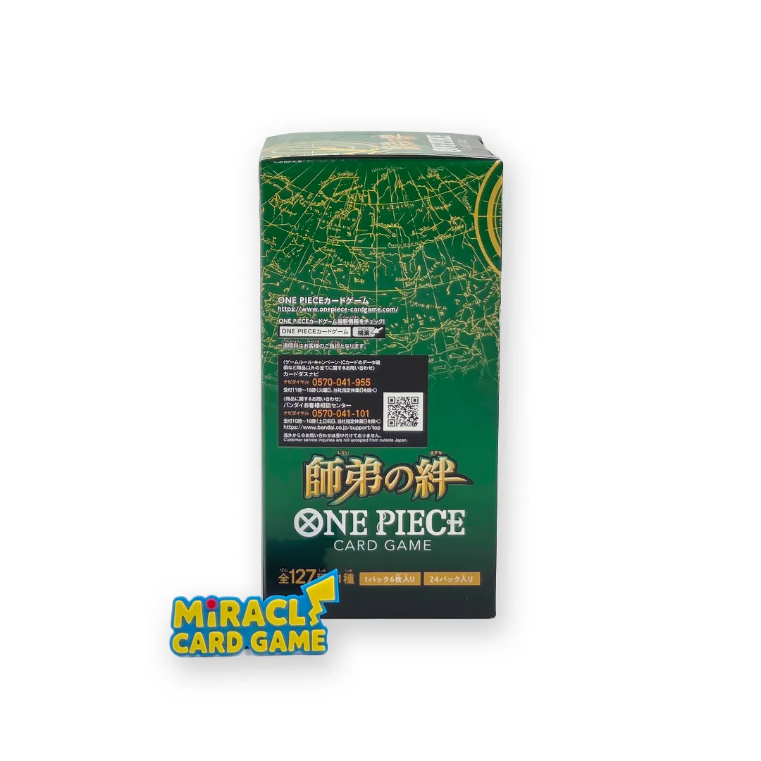 ด้านข้างกล่อง One Piece TCG OP-12 Booster Box JP
