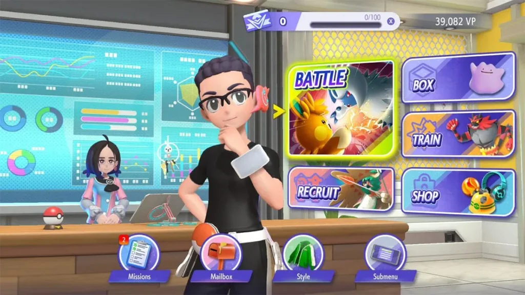 Pokémon Champions บนนินเทนโด้สวิช 2