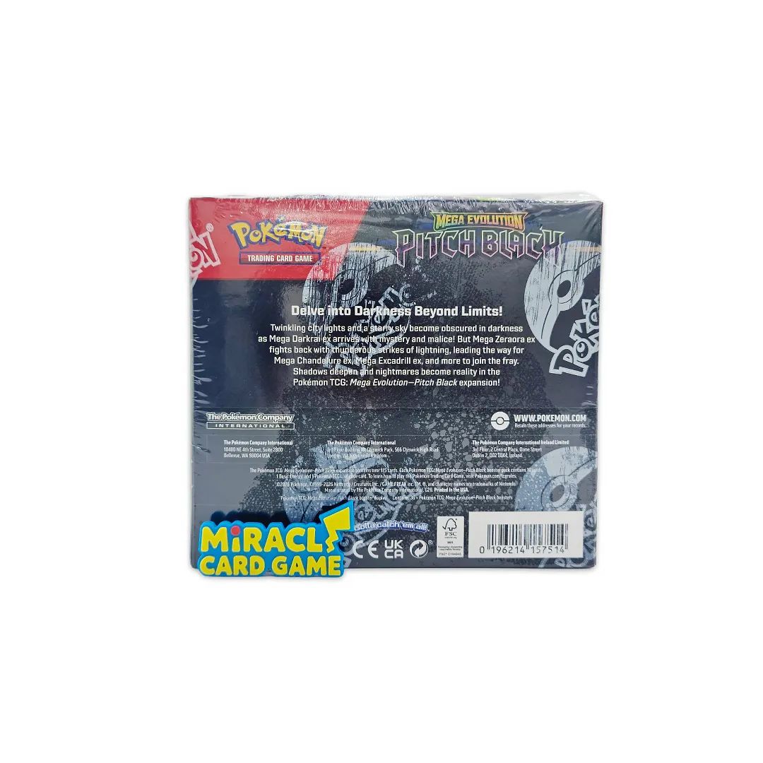 Pokémon Pitch Black Booster Box ตามล่าหา Darkrai ex การ์ดแท้ - Image 2